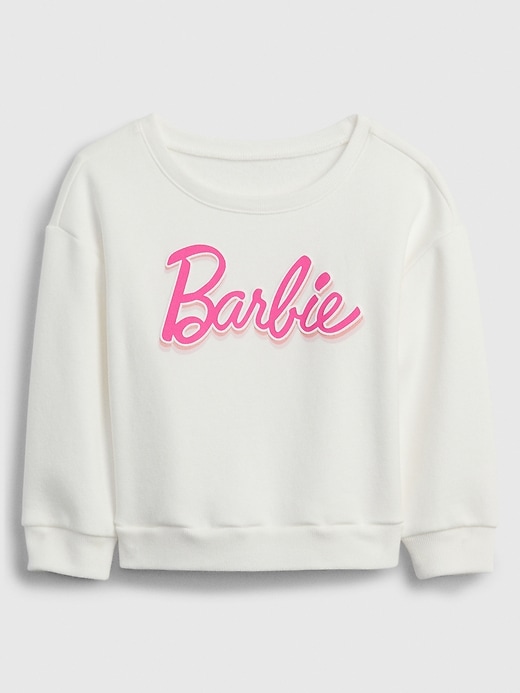 View large product image 1 of 1. babyGap &#124 Barbie&#153 Graphic Sweatshirt