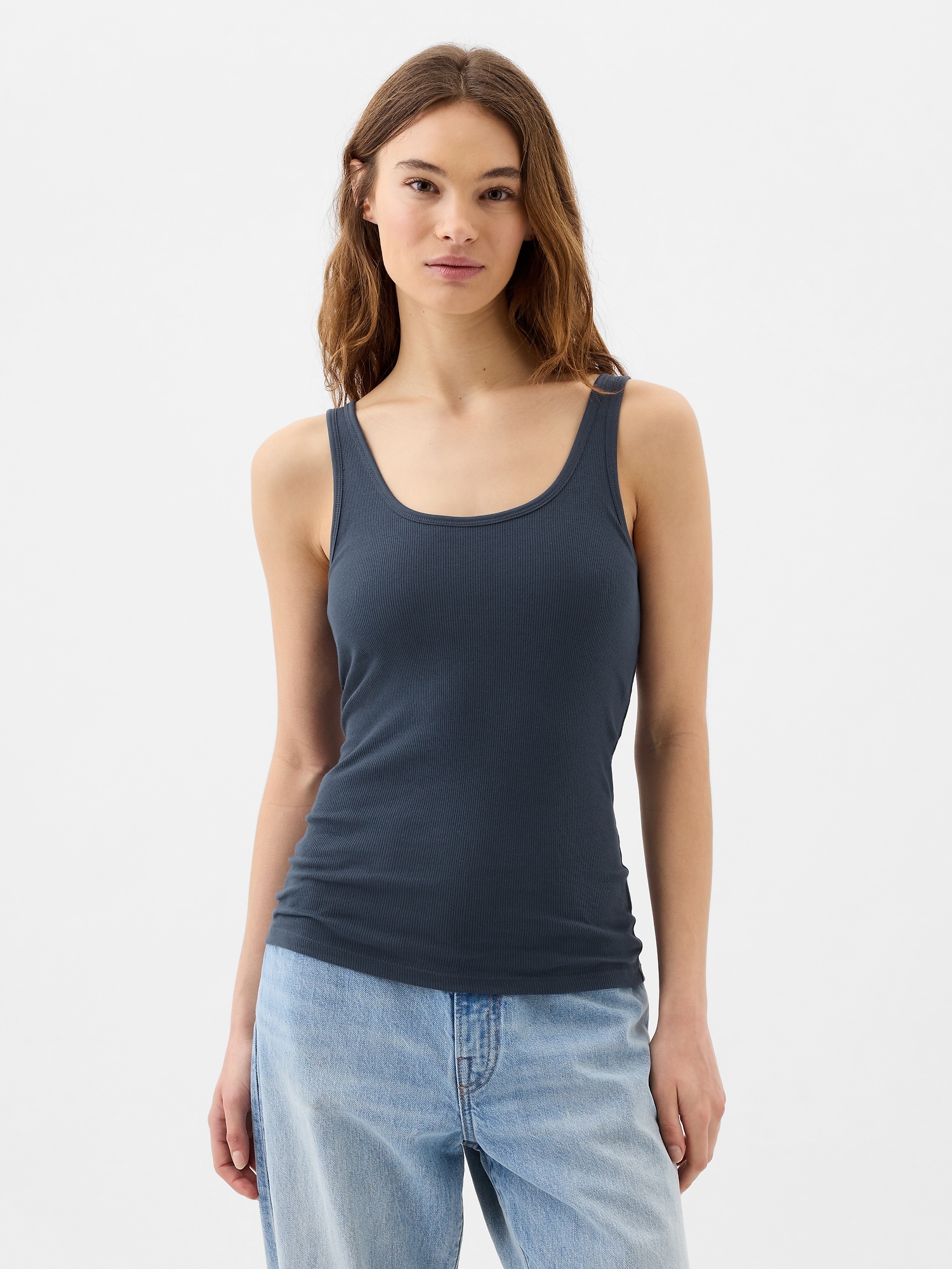 Ribbed Support PJ Tank Top Gap Factory