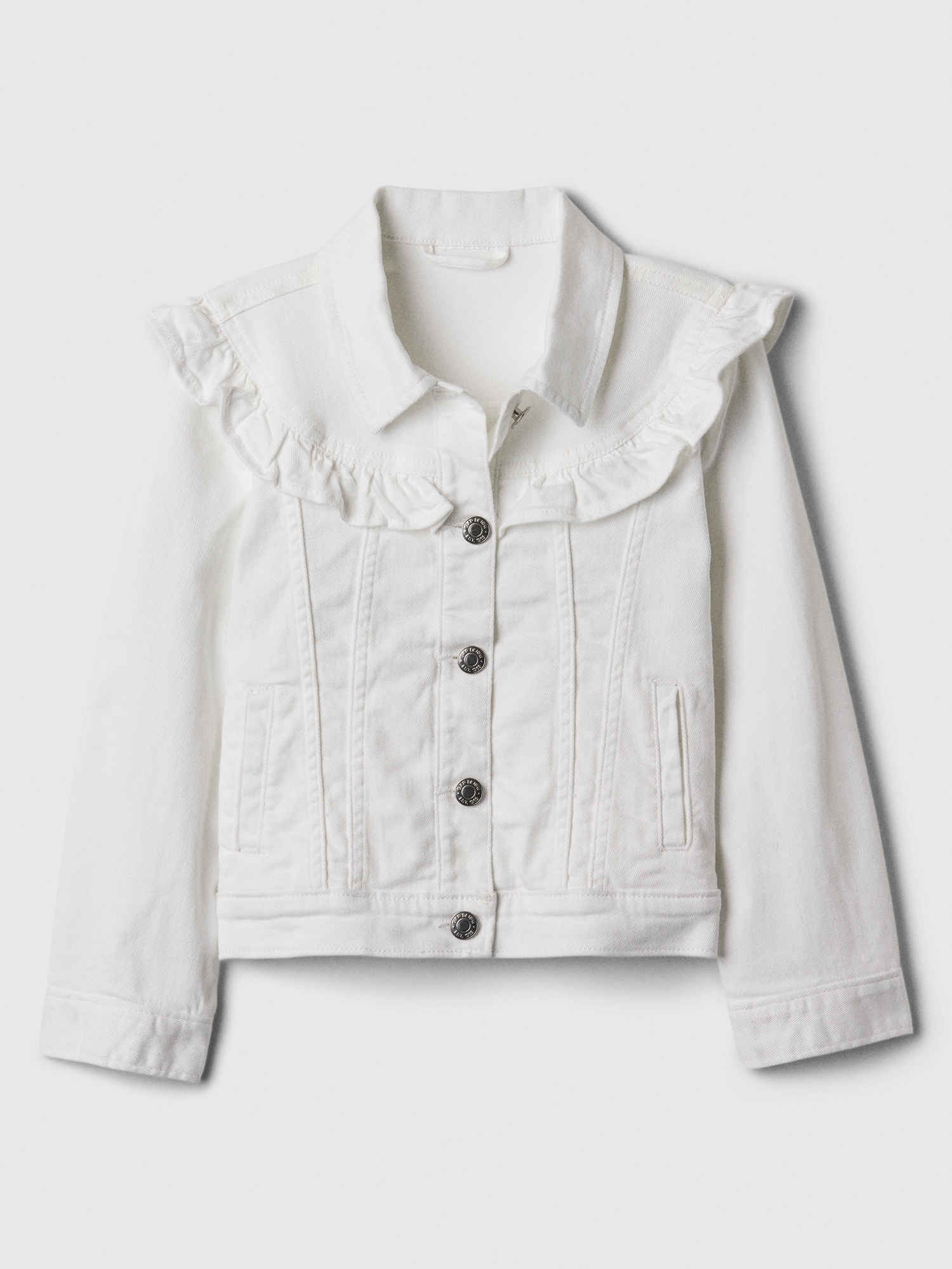 M&S KIDS Girls White Crop Denim Jacket 9-10 | Cropped denim jacket, Cropped  denim, White denim jacket