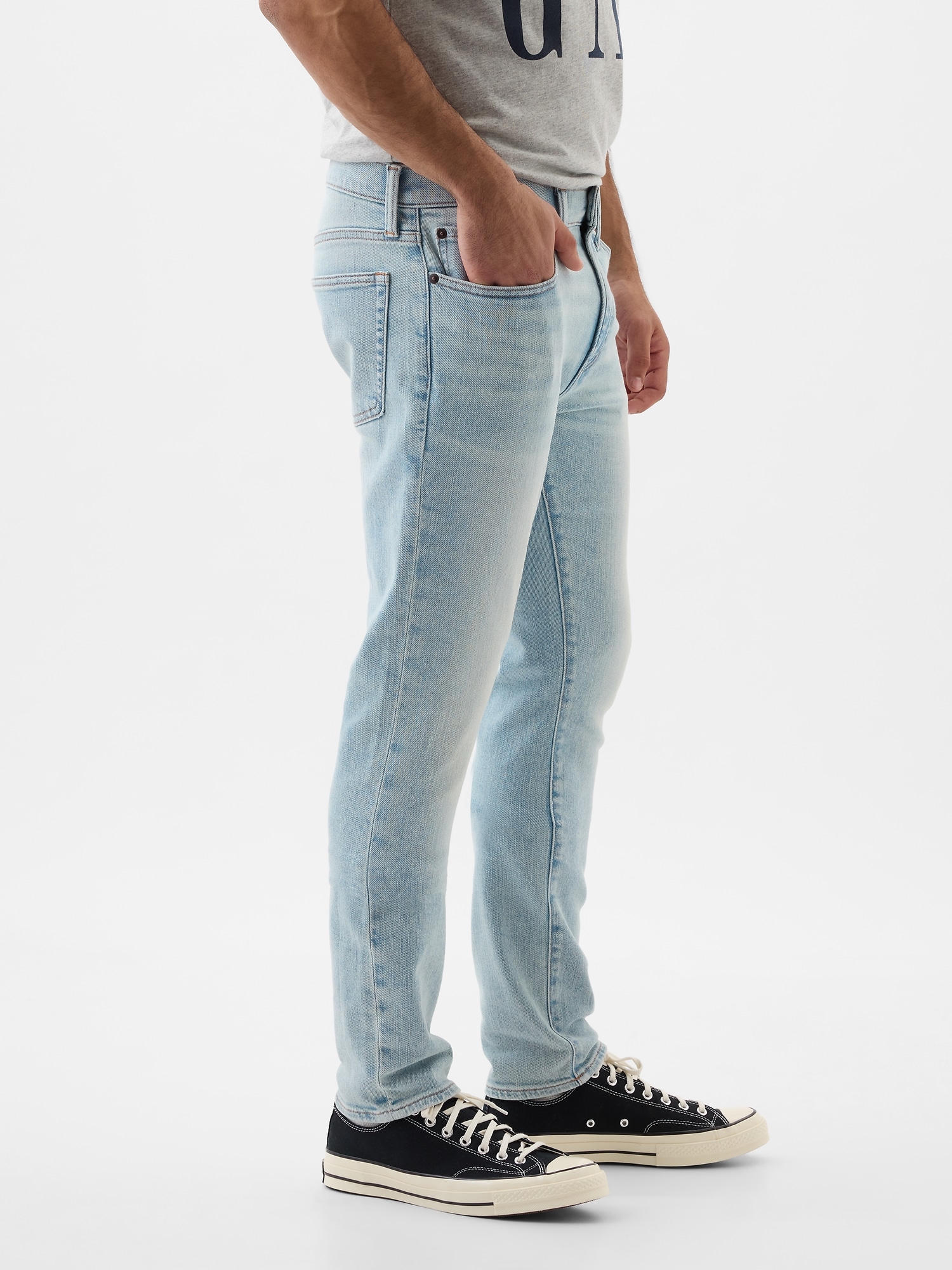 Gap Factory Skinny GapFlex Soft Wear Max Jeans with Washwell