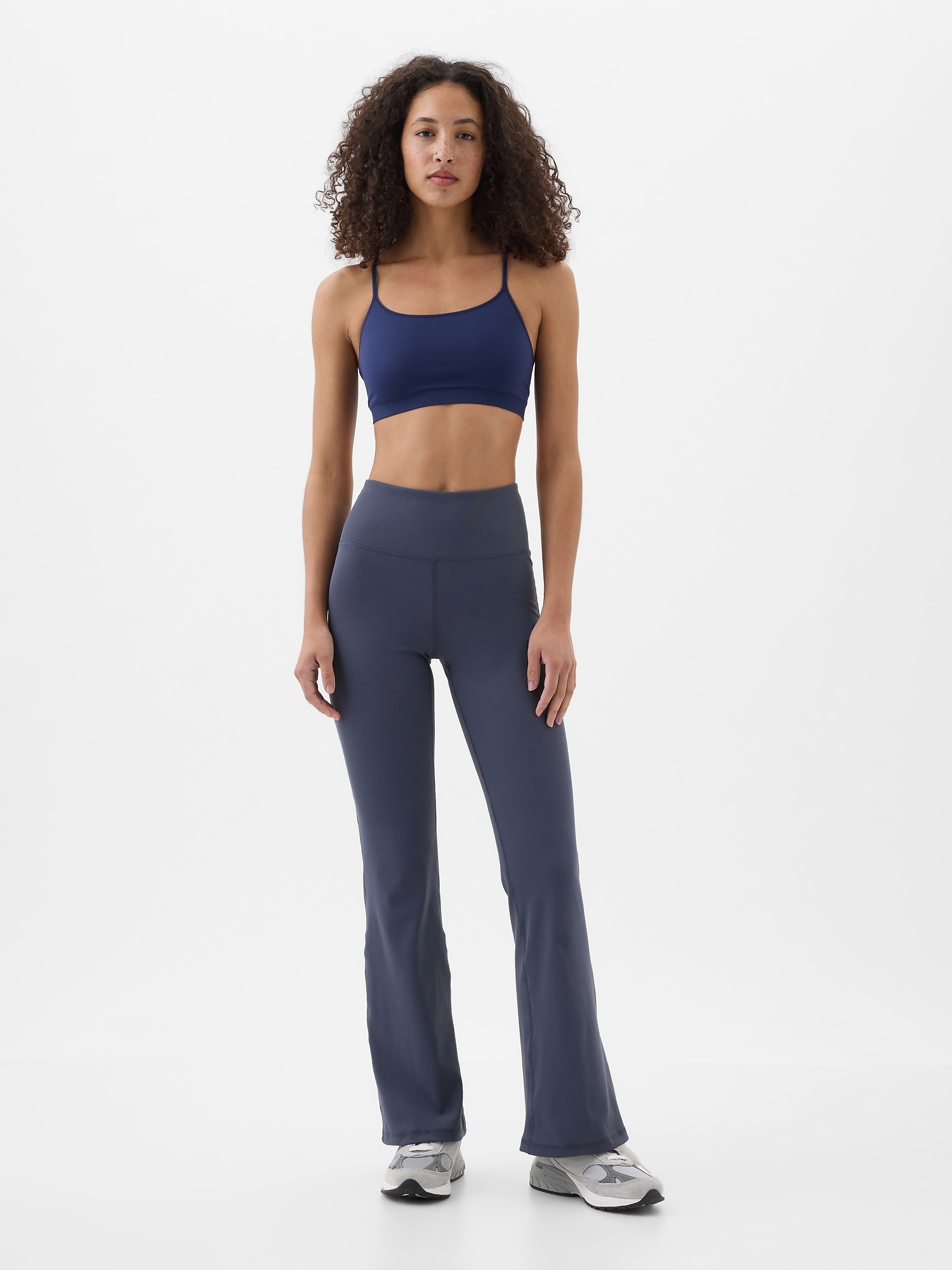 Penyelux High Waisted Stretchy Scuba Leggings and Crop Top 2 Piece