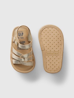 Fashion gap baby sandals