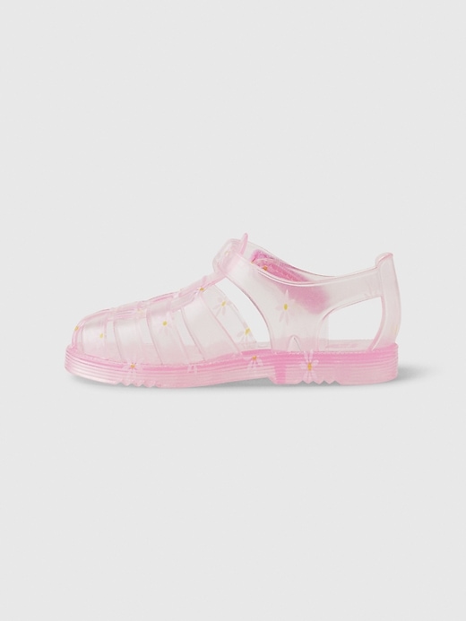 Image number 5 showing, Toddler Flower Jelly Sandals