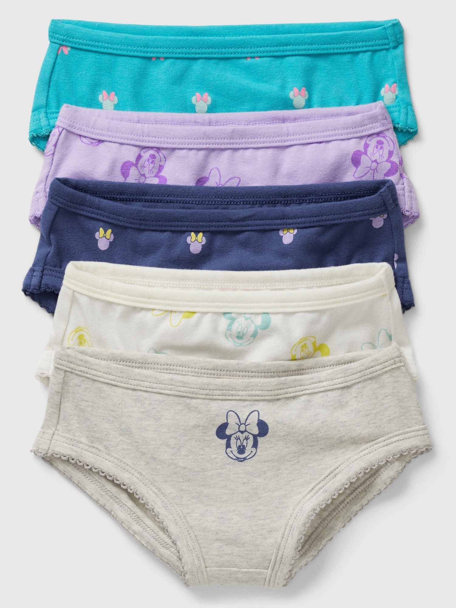 Disney Girls' Princess Underwear Pack of 5 Multi Size 6 