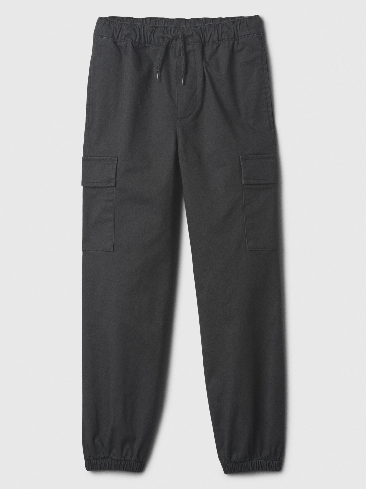 Buy Girl's Super Combed Cotton Elastane Stretch Slim Fit Joggers with Side  Pockets - Black Melange CG18