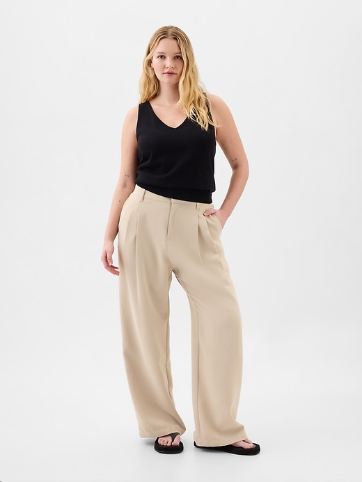 Easy Crepe Trousers | Gap Factory