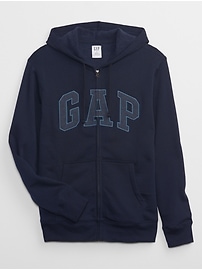 Gap Logo Zip Hoodie Gap Factory