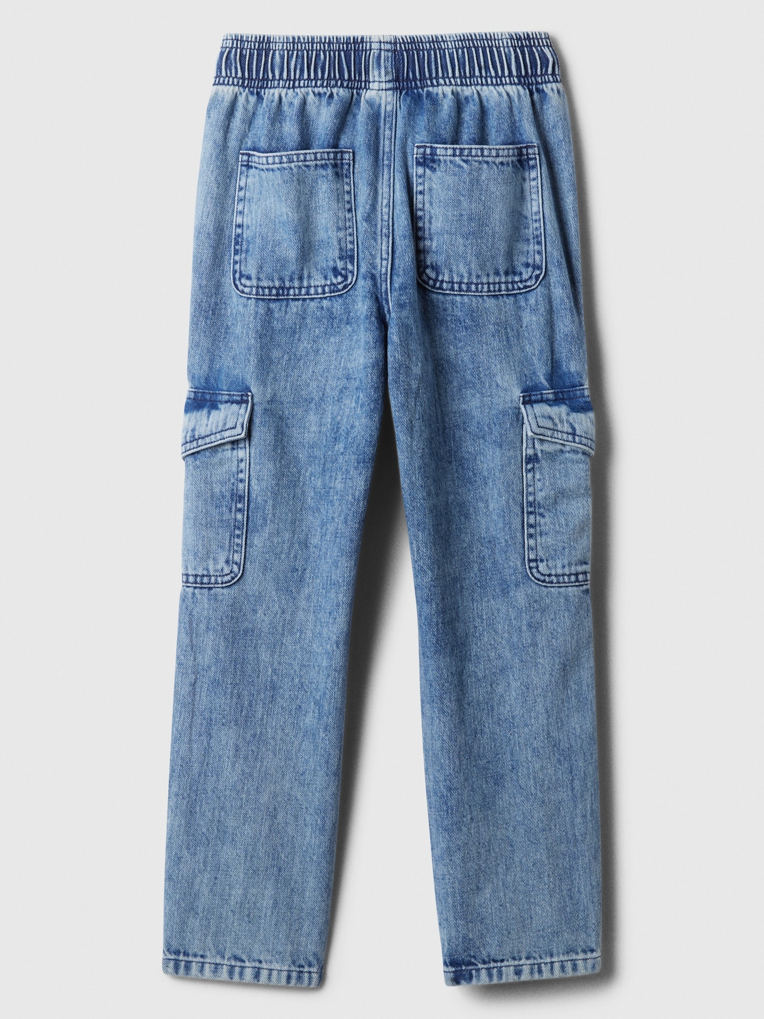 Pull-on Denim Trousers