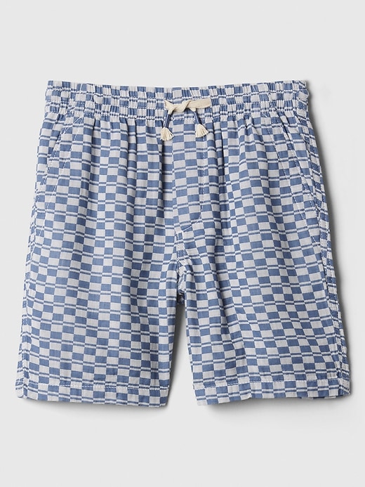 Image number 6 showing, Kids Chambray Pull-On Shorts