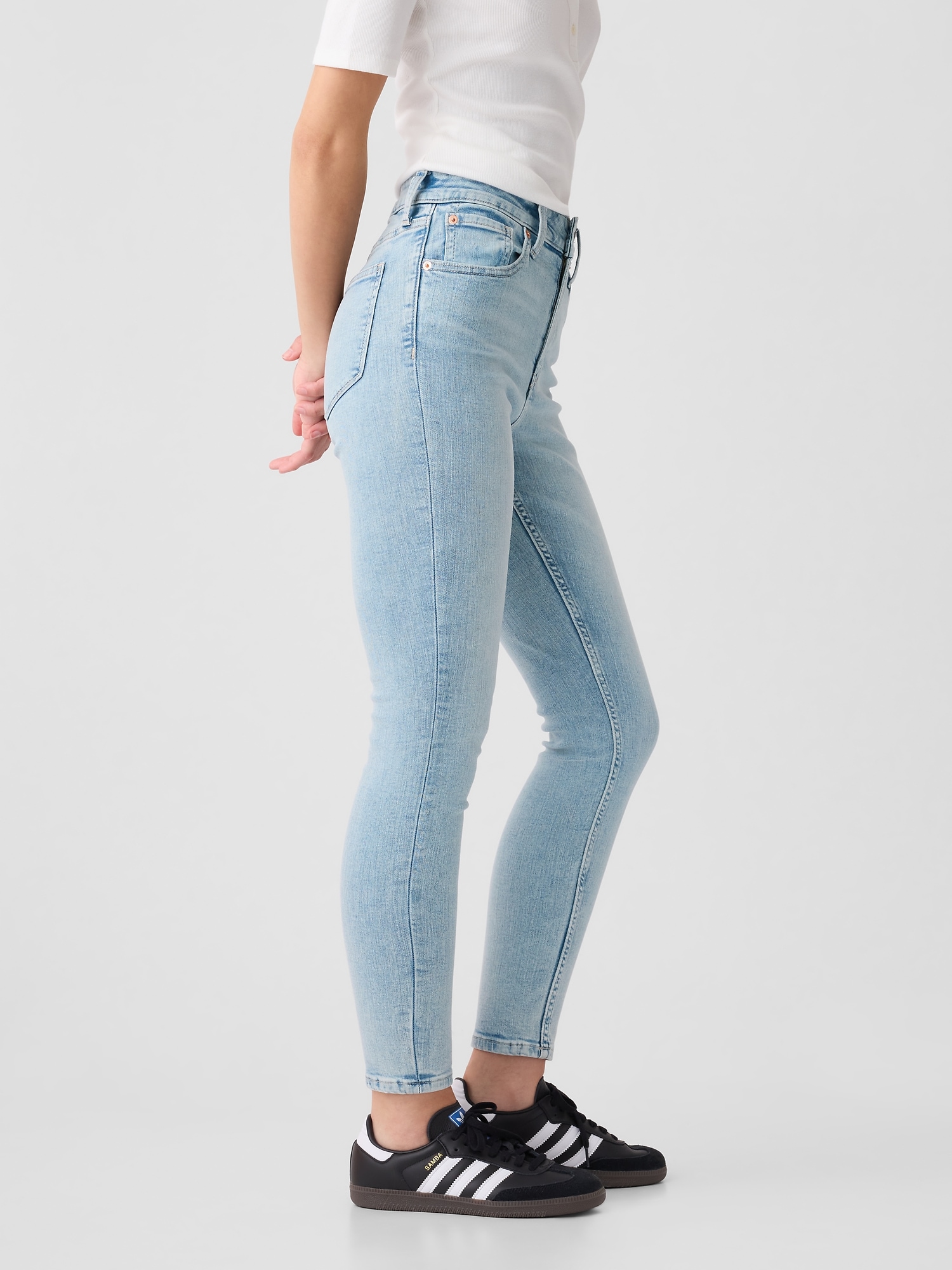 GAP Factory style jeans, “universal legging”.