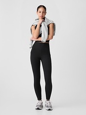  792309-00 Legíny GapFit s vysokým pasem Černá - Women's  high gloss leggings - GAP - 64.91 € - outdoorové oblečení a vybavení shop