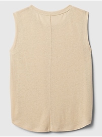 Linen-Blend Tank Top | Gap Factory