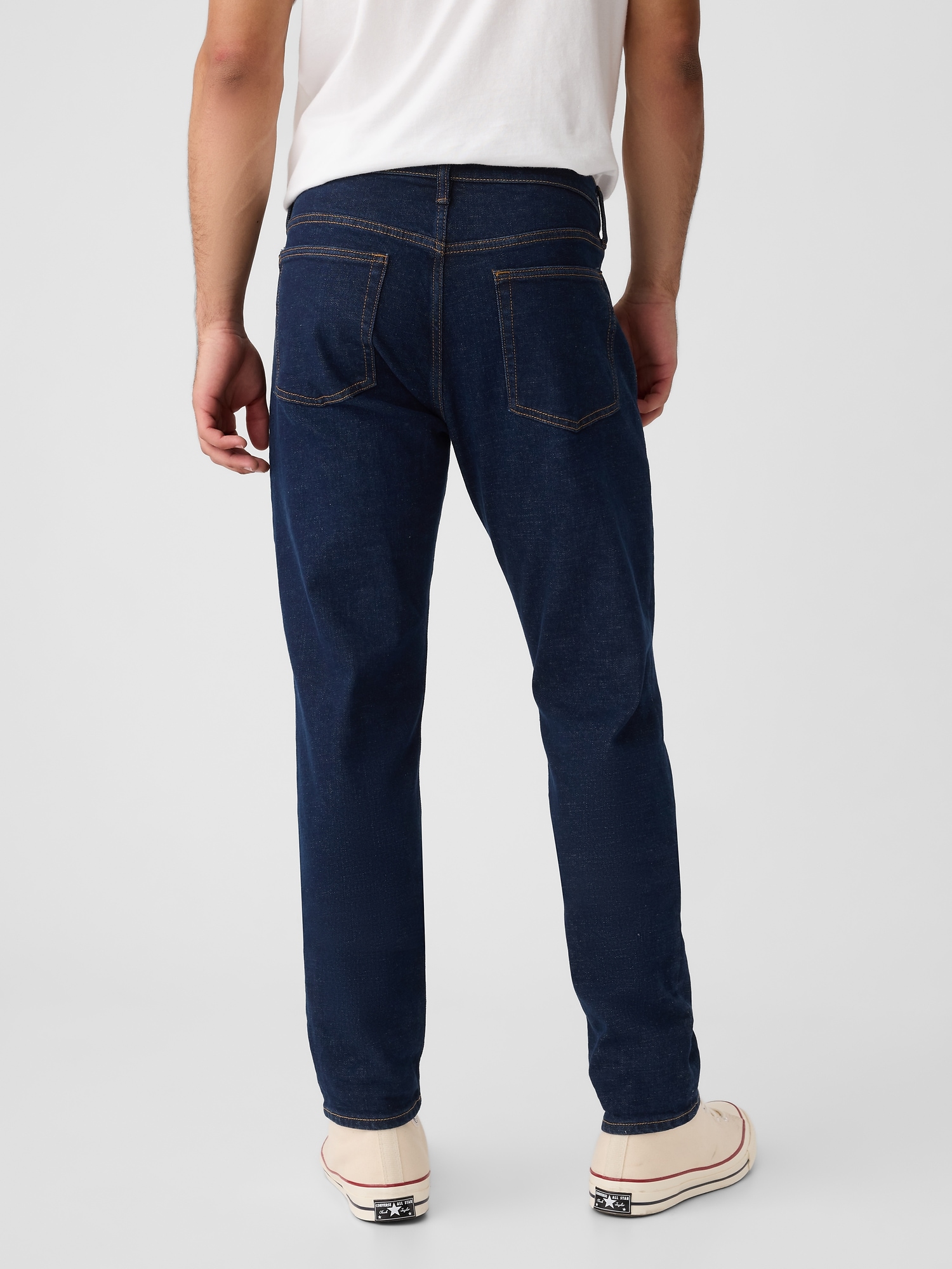 Slim Taper GapFlex Jeans with Washwell - Yahoo Shopping