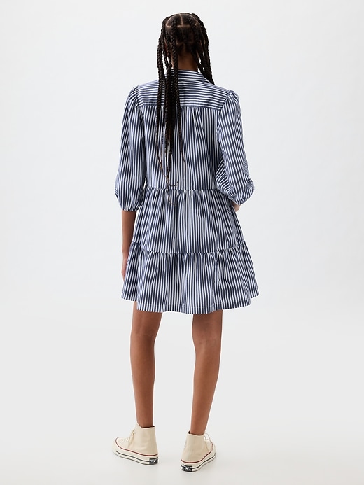 Image number 2 showing, Tiered Shirtdress