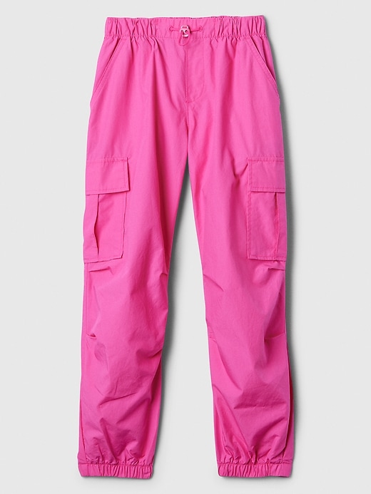 Image number 1 showing, Kids Parachute Cargo Pull-On Pants
