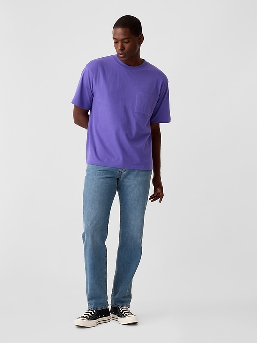 Image number 3 showing, Everyday Soft Oversized Pocket T-Shirt