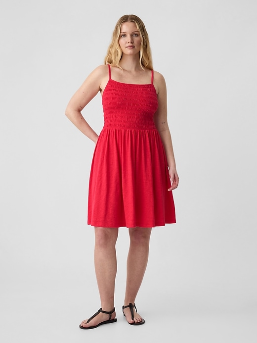 Image number 3 showing, ForeverSoft Smocked Mini Dress