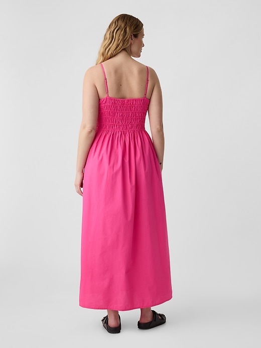 Image number 4 showing, Smocked Squareneck Maxi Dress