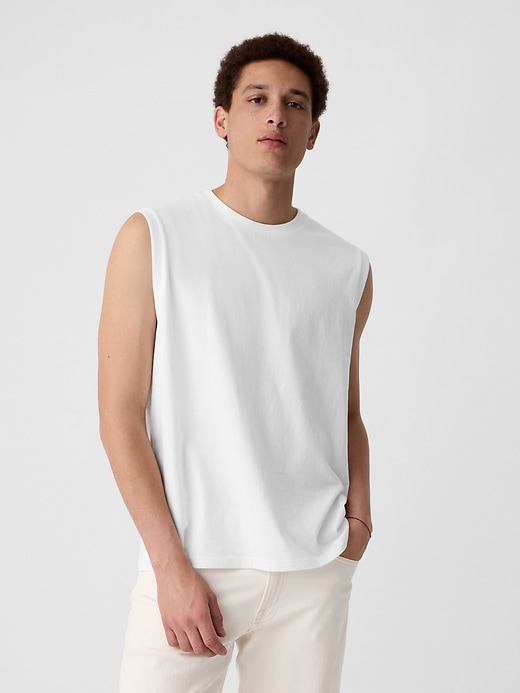 Image number 6 showing, Relaxed Muscle Tank Top
