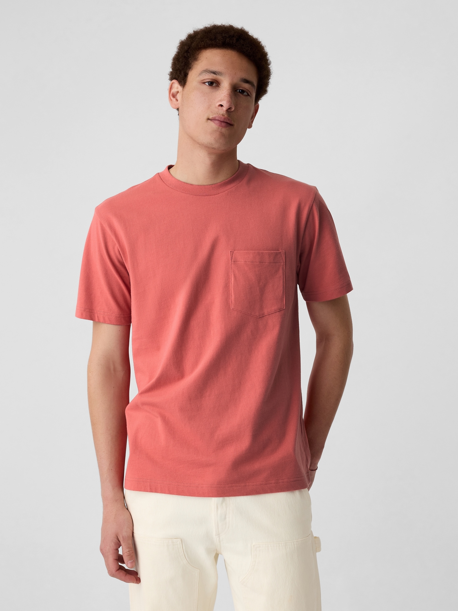 Relaxed Original Pocket T-Shirt - Orange