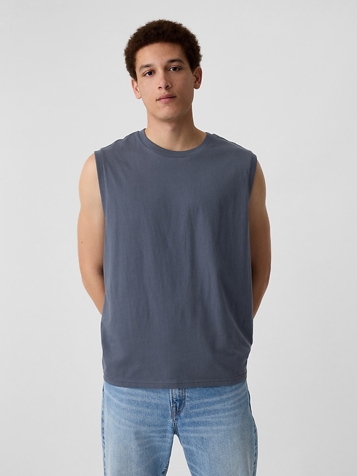 Image number 8 showing, Relaxed Muscle Tank Top