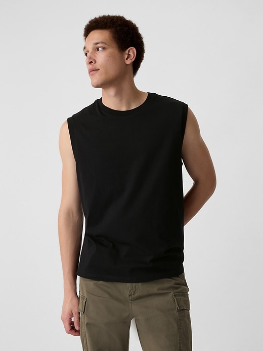 Image number 1 showing, Relaxed Muscle Tank Top