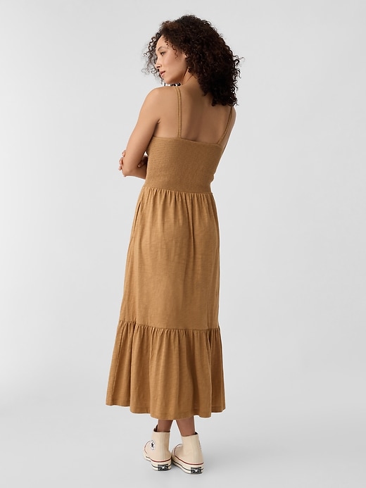 Image number 2 showing, ForeverSoft Smocked Midi Dress