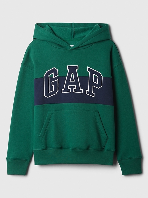 Image number 7 showing, Kids Camo Gap Logo Pullover Hoodie