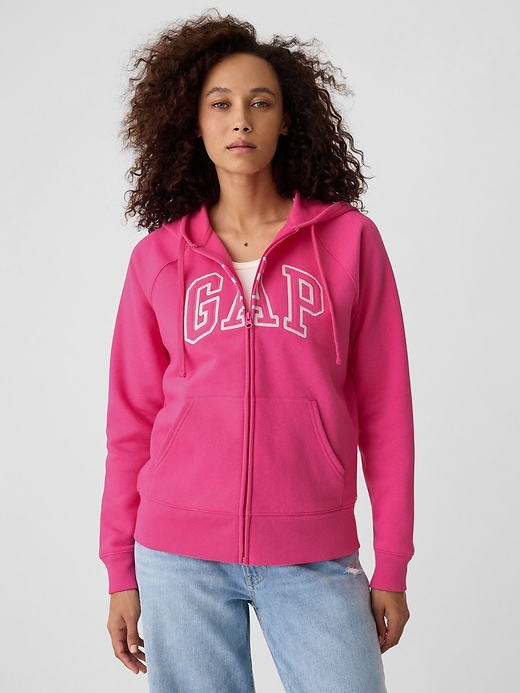 Gap Logo Zip Hoodie Gap Factory