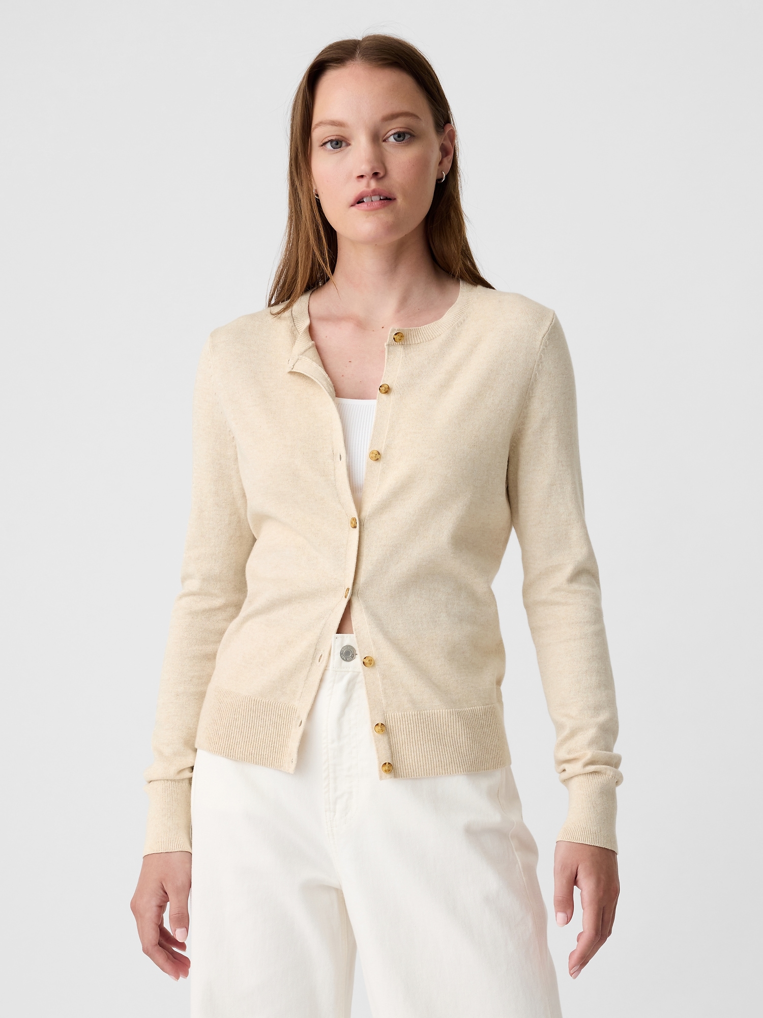 Neutral cardigan womens best sale