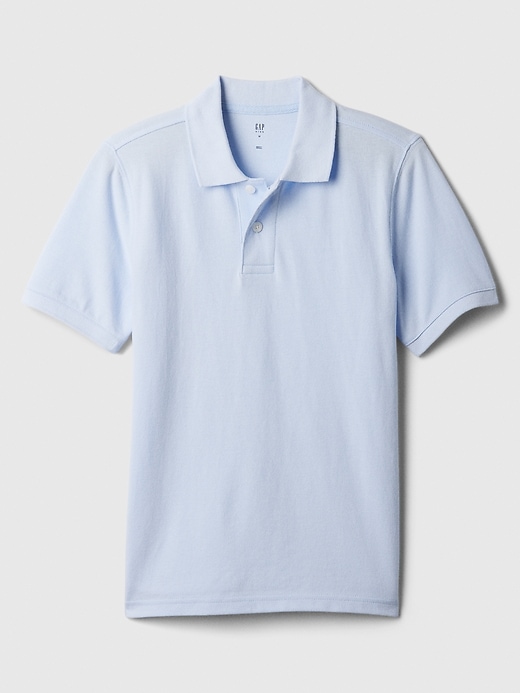 Image number 5 showing, Kids Uniform Pique Polo Shirt