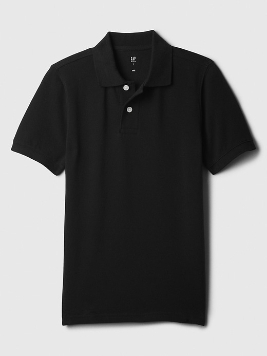 Image number 8 showing, Kids Uniform Pique Polo Shirt