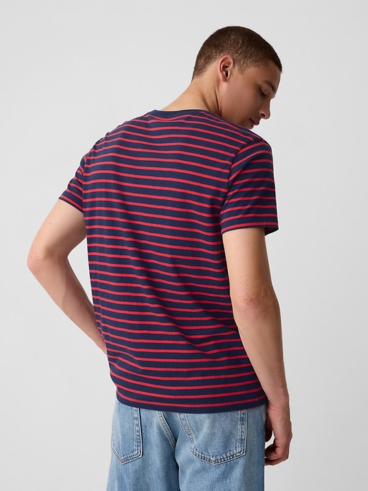 Image number 2 showing, Everyday Soft Stripe T-Shirt
