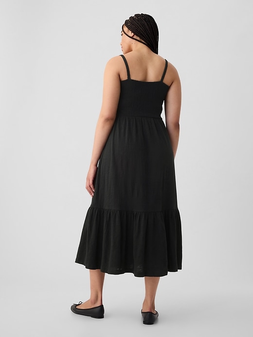 Image number 4 showing, ForeverSoft Smocked Midi Dress