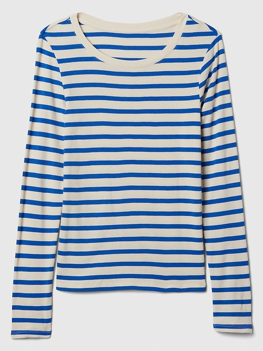 Image number 5 showing, Favorite Stripe Crewneck T-Shirt