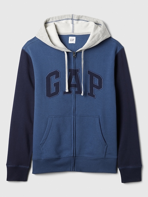 Image number 4 showing, Gap Logo Colorblock Zip Hoodie