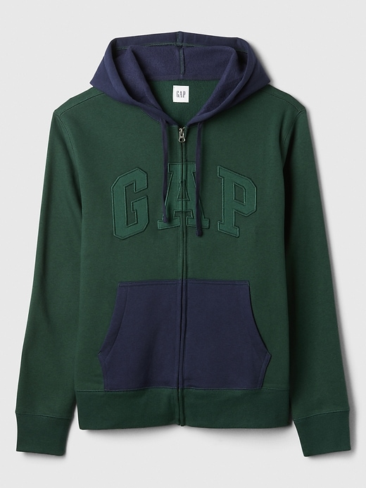 Image number 4 showing, Gap Logo Colorblock Zip Hoodie