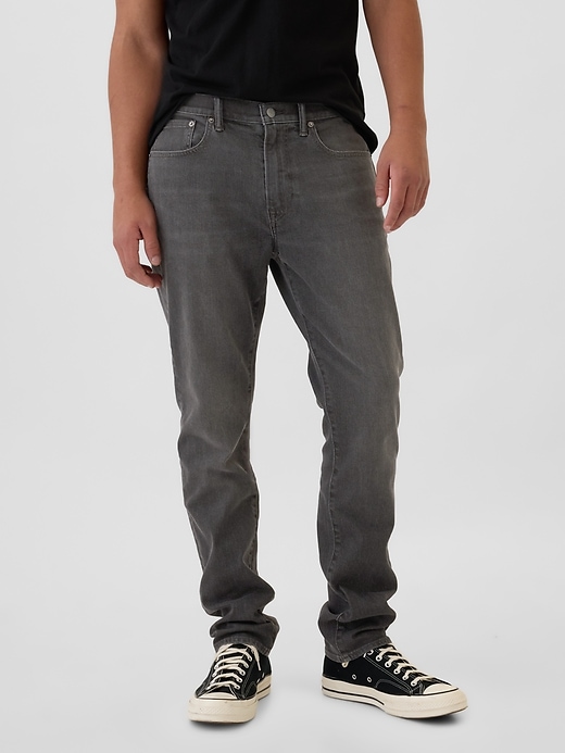 Image number 8 showing, GapFlex Athletic Slim Soft Wear Jeans