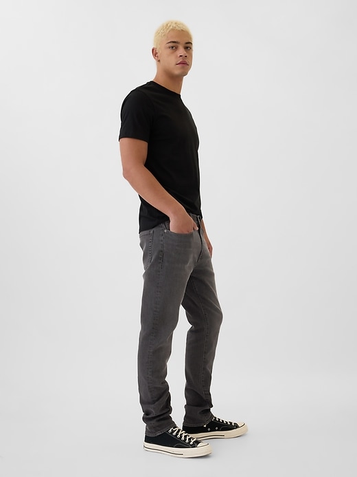 Image number 9 showing, GapFlex Athletic Slim Soft Wear Jeans