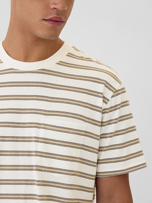 Image number 8 showing, Stripe Original Pocket T-Shirt