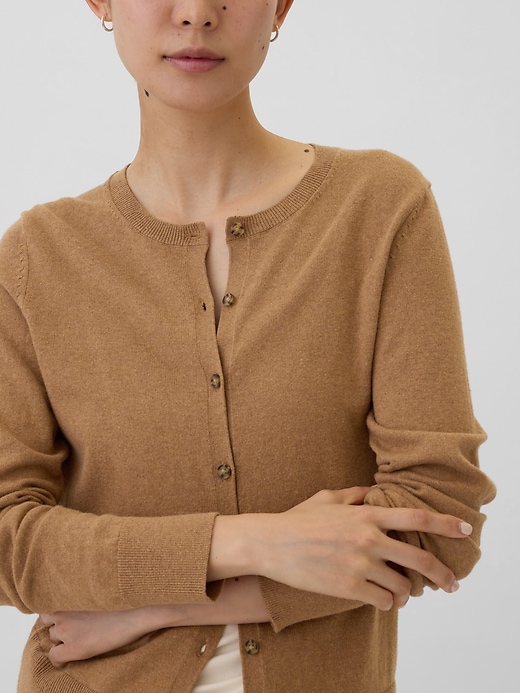 Image number 4 showing, Crewneck Cardigan