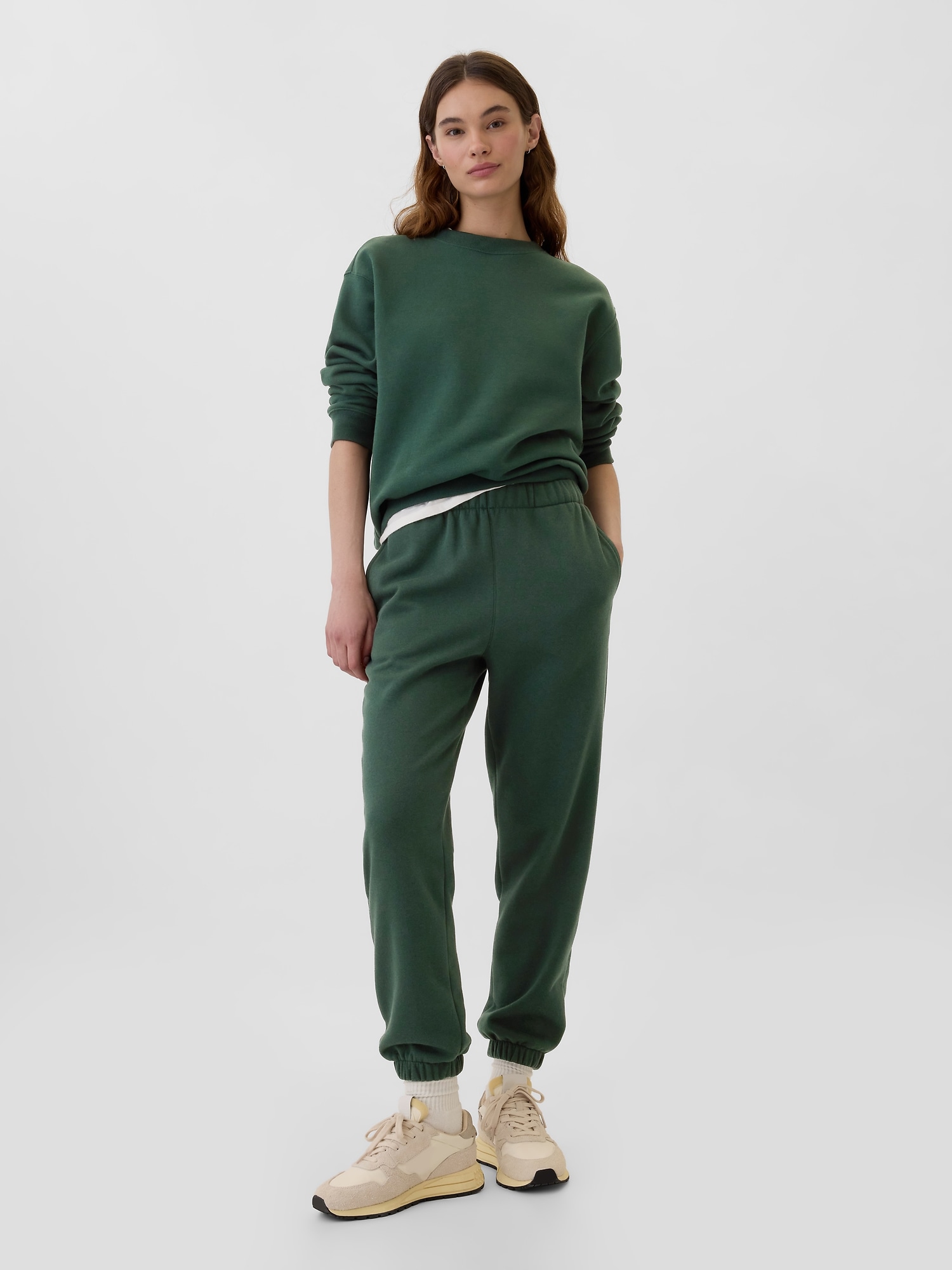 Fleece Joggers - Green