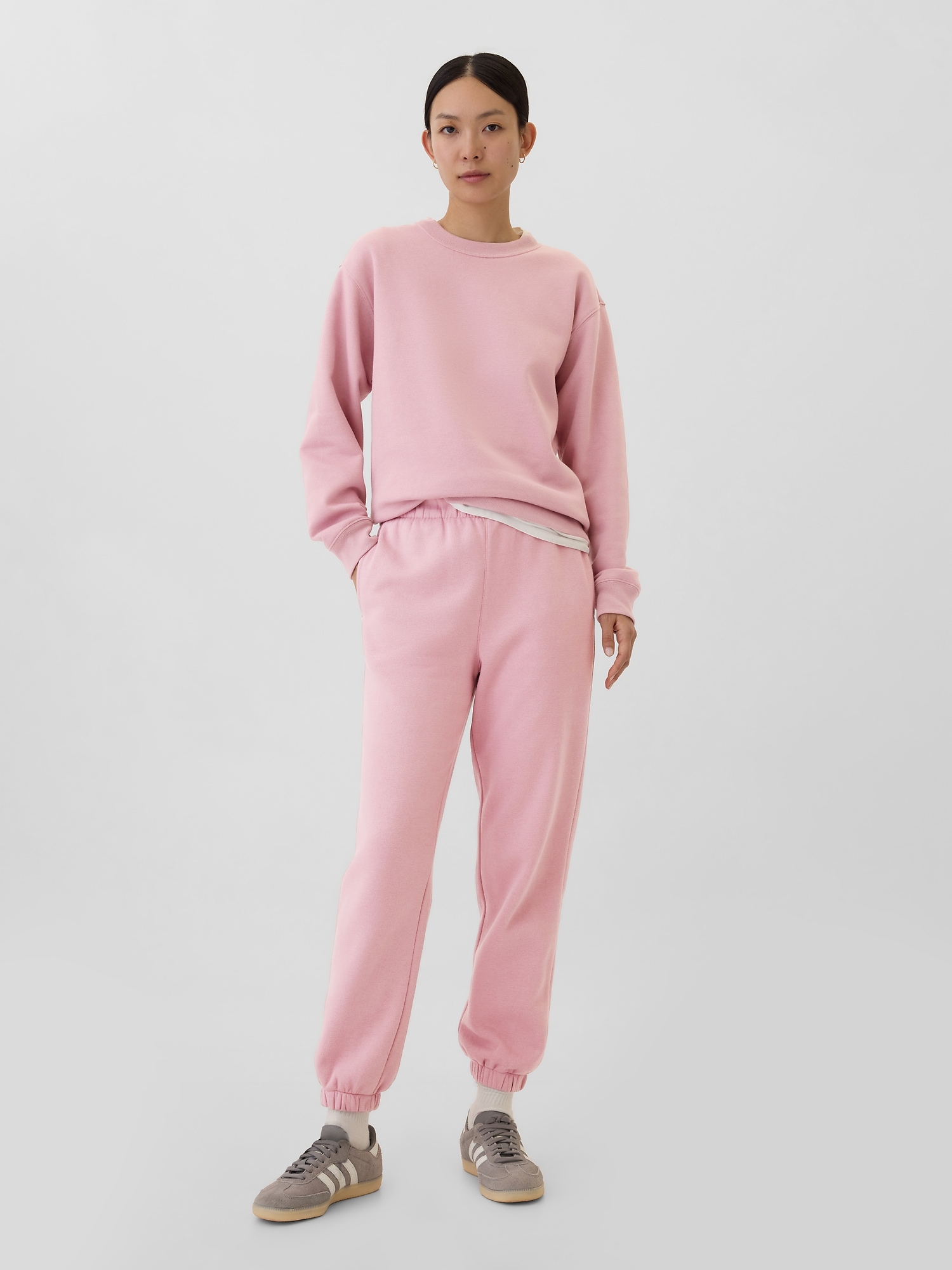 Fleece Joggers - Pink