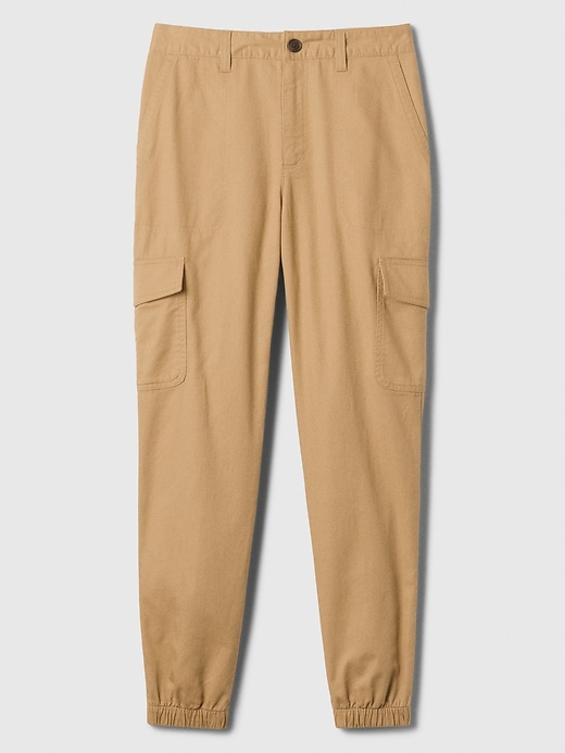 Image number 7 showing, Girlfriend Khaki Cargo Joggers