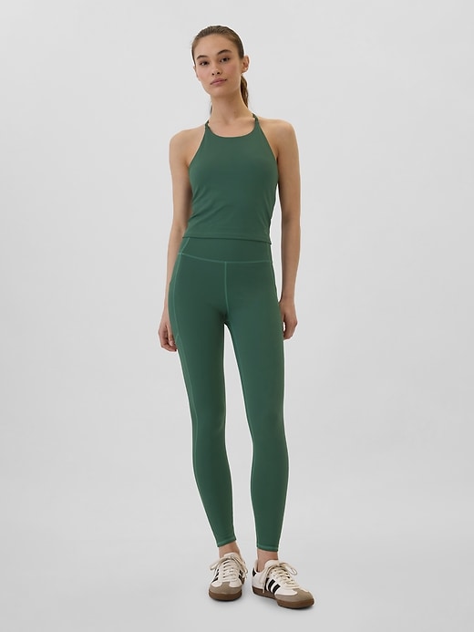 Image number 1 showing, GapFit Sky High Studio Pocket Leggings