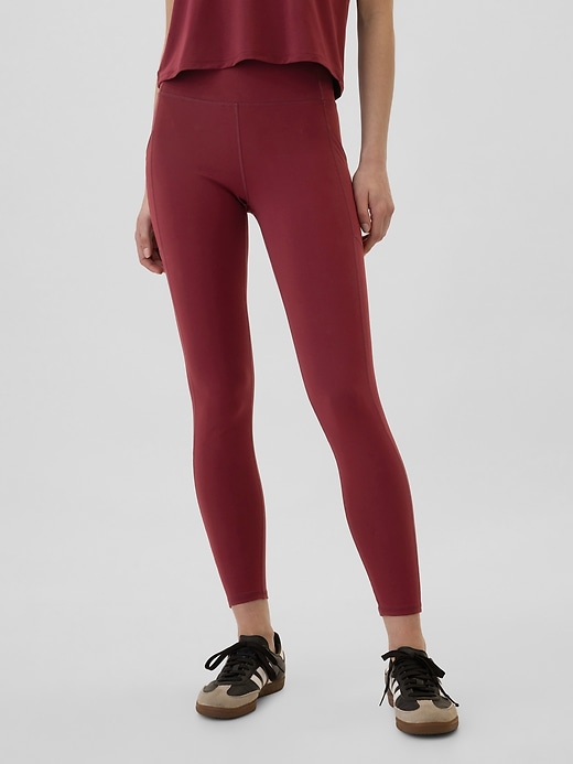 Image number 3 showing, GapFit Sky High Studio Pocket Leggings