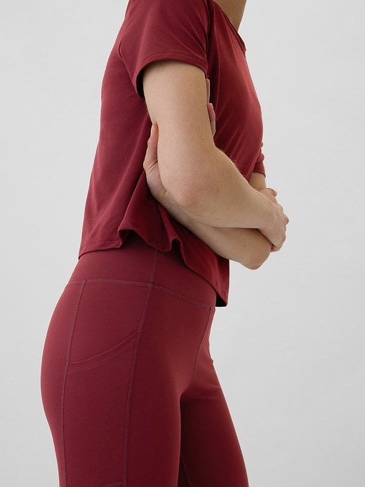 Image number 4 showing, GapFit Sky High Studio Pocket Leggings