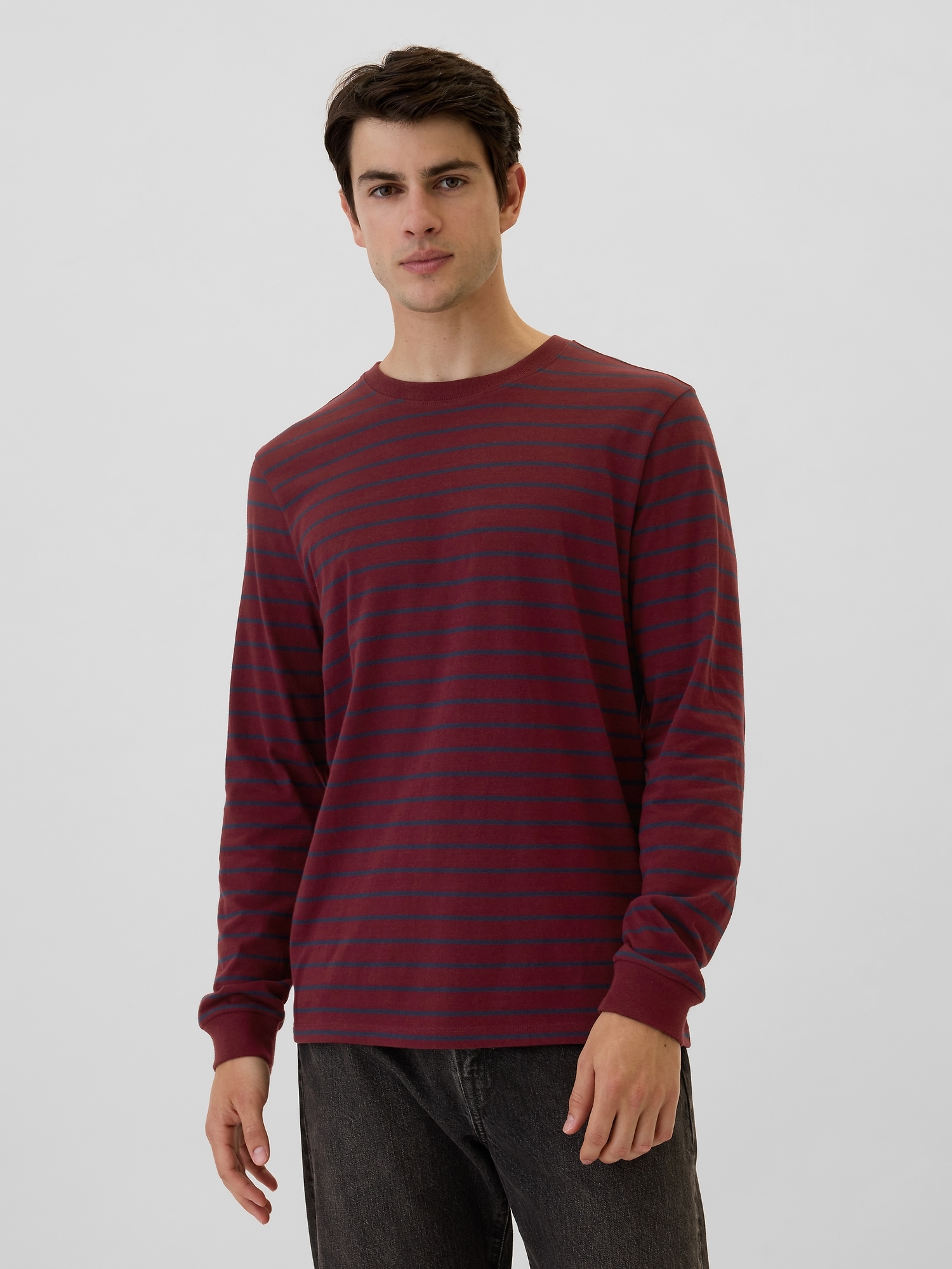 Everyday Soft Stripe Crewneck T-Shirt