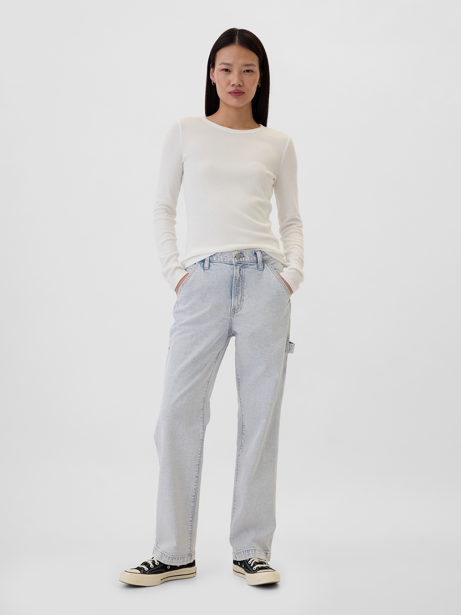 Mid Rise '90s Loose Carpenter Pants