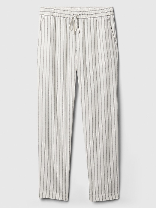 Image number 3 showing, Mid Rise Easy Linen-Blend Pants